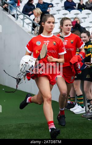 Febbraio 1st, 2020, Cork, Irlanda: Camogie Leagues Division 1 - Cork (1-18) Vs Waterford (0-12) Foto Stock