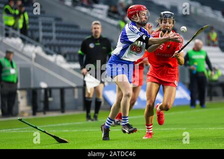 Febbraio 1st, 2020, Cork, Irlanda: Camogie Leagues Division 1 - Cork (1-18) Vs Waterford (0-12) Foto Stock