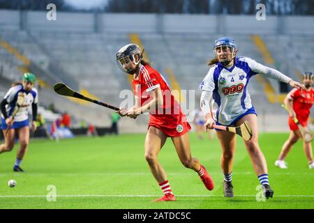 Febbraio 1st, 2020, Cork, Irlanda: Camogie Leagues Division 1 - Cork (1-18) Vs Waterford (0-12) Foto Stock