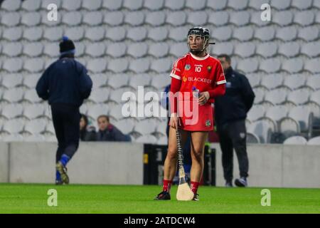 Febbraio 1st, 2020, Cork, Irlanda: Camogie Leagues Division 1 - Cork (1-18) Vs Waterford (0-12) Foto Stock