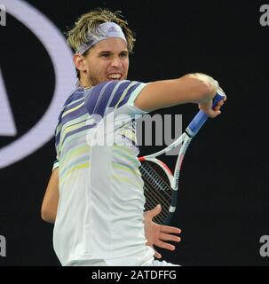 Melbourne, Australia. 02nd Feb, 2020. D14 Mf Dominic Thiem (Aut) In Mens Singles Final Photo Anne Parker International Sports Fotos Ltd/Alamy Live News Foto Stock