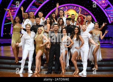 The Cast At The Strictly Come Dancing Live Tour Photocall At Arena Birmingham, Birmingham. Foto Stock