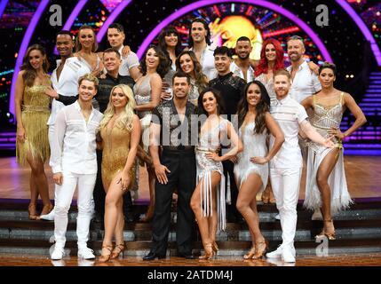 The Cast At The Strictly Come Dancing Live Tour Photocall At Arena Birmingham, Birmingham. Foto Stock