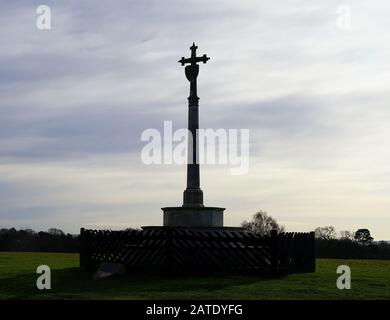 Katherine's Cross nell'Amsthill Park Foto Stock