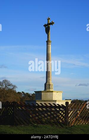 Katherine's Cross nell'Amsthill Park Foto Stock