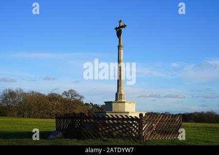 Katherine's Cross nell'Amsthill Park Foto Stock