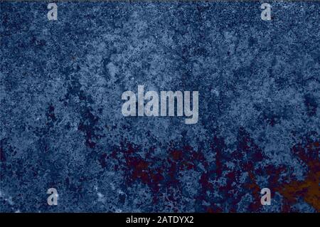 Astratto sabbia blu acquerello grunge texture sfondo Foto Stock