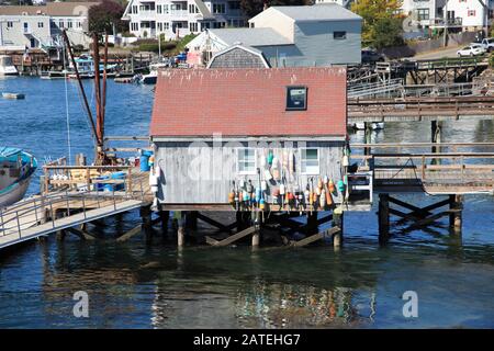 Badger'S Island, Kittery, Piscataqua River, Maine, New England, Usa, Nord America Foto Stock