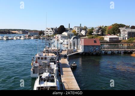 Badger'S Island, Kittery, Piscataqua River, Maine, New England, Usa, Nord America Foto Stock