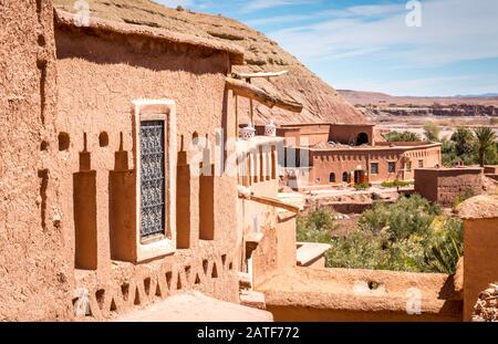 Unesoc Patrimonio Mondiale Ksar Di Ait Benhaddou, Marocco Foto Stock