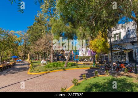 Passeggiata Lungo Il Fiume, Tigre, La Plata Delta, Buenos Aires, Argentina, America Latina Foto Stock