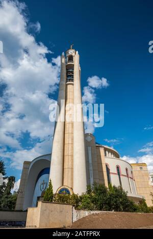 La risurrezione di Cristo cattedrale ortodossa a Tirana, Albania Foto Stock