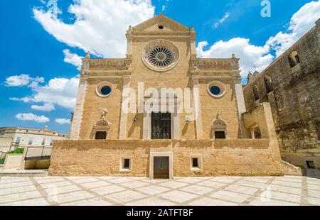 Cattedrale di Santa Maria Assunta in Gravina in Puglia, provincia di Bari, Puglia, Italia meridionale. Foto Stock
