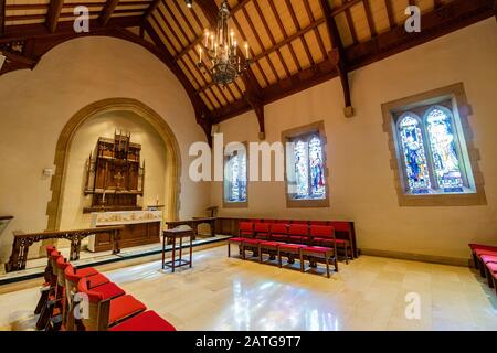 Pasadena, 16 GENNAIO: Veduta interna della Chiesa episcopale Di tutti i Santi il 16 GENNAIO 2020 a Pasadena, California Foto Stock