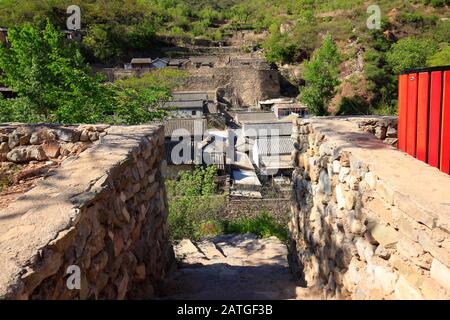 Antichi villaggi di Pechino, Cina Foto Stock
