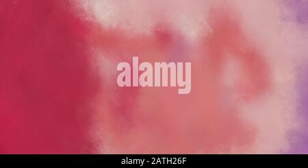 rosso violetto pallido, rosa scuro moderato e rosa bambino colore astratto sfondo per le citazioni Foto Stock