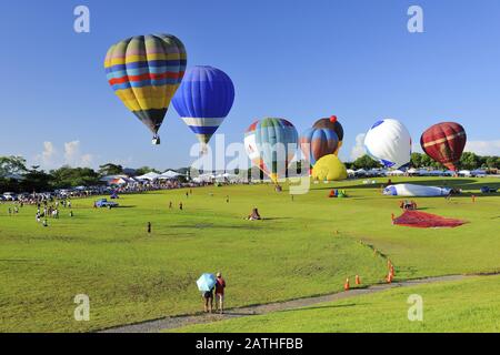 Taiwan International Balloon Festival Luyeh Hill Foto Stock