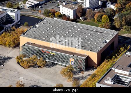 TUI Arena, sala multifunzionale per eventi e concerti, Expo 2000, centro esposizioni, Hannover, Bassa Sassonia, Germania Foto Stock