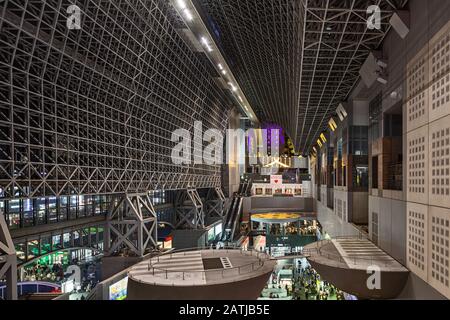 Stazione Di Kyoto In Giappone. Foto Stock