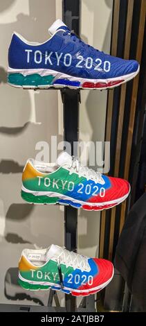 SNEAKERS ASIC TOKYO 2020 A TOKYO, GIAPPONE Foto Stock