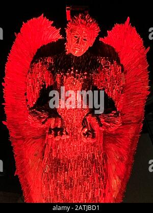 L'Angelo dei coltelli di Alfie Bradley al Sage Gatesheshead Foto Stock