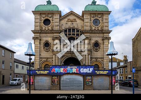 Ex Teatro Mulino A Vento, Great Yarmouth, Norfolk, Inghilterra. Foto Stock