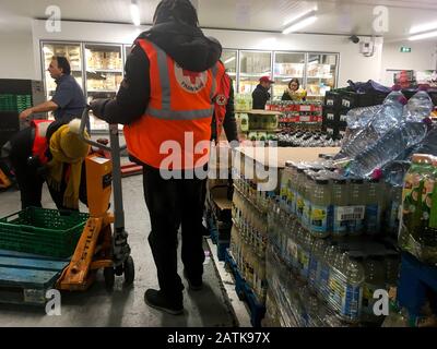 Food Bank, Lione, Francia Foto Stock