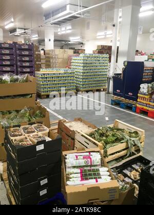 Food Bank, Lione, Francia Foto Stock