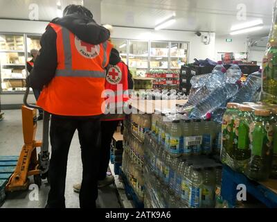 Food Bank, Lione, Francia Foto Stock