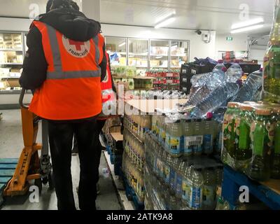 Food Bank, Lione, Francia Foto Stock