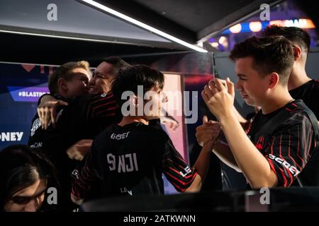 Immagine editoriale di un Counter Strike: offensiva mondiale torneo esports evento. Foto Stock