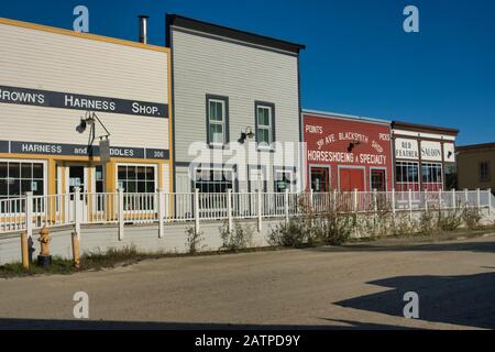 Dawson City, Yukon, Canada Foto Stock