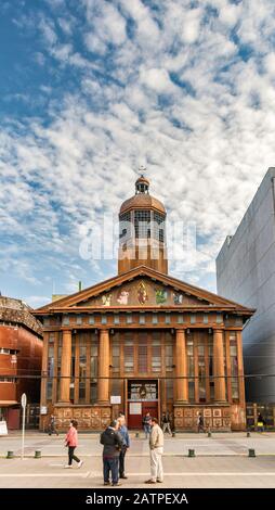 Iglesia Catedral De Puerto Montt, Cattedrale Cattolica Di Puerto Montt, Regione Di Los Lagos, Patagonia, Cile Foto Stock