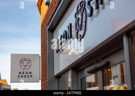 Reading & Woking Location Shoot, Inghilterra Regno Unito Foto Stock