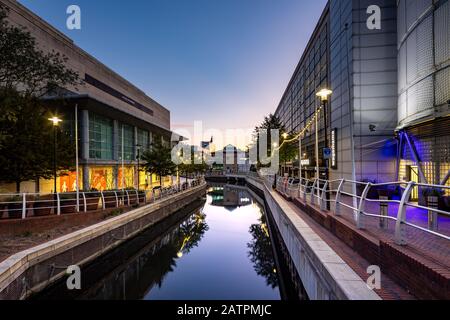 Reading & Woking Location Shoot, Inghilterra Regno Unito Foto Stock