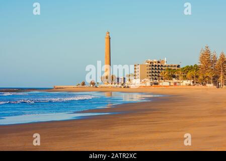 Faro Di Maspalomas Gran Canaria Spagna Foto Stock