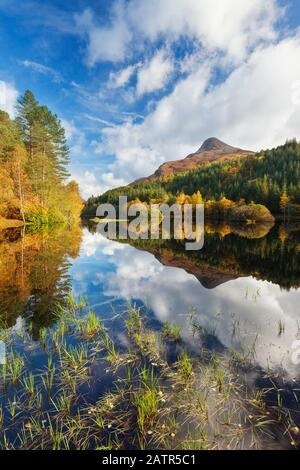 Glencoe Lochan, Glencoe, Scozia, Regno Unito Foto Stock