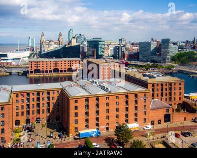 Royal Albert Dock, Liverpool Foto Stock
