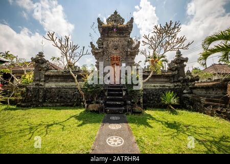 Tempio indù; Banu, Bali, Indonesia Foto Stock