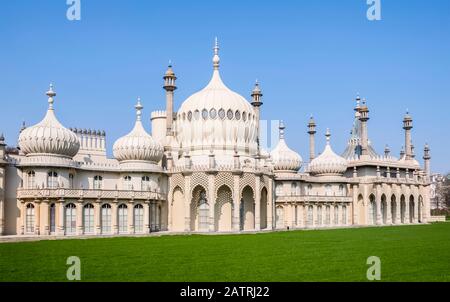 Royal Pavilion; Brighton, East Sussex, Inghilterra Foto Stock