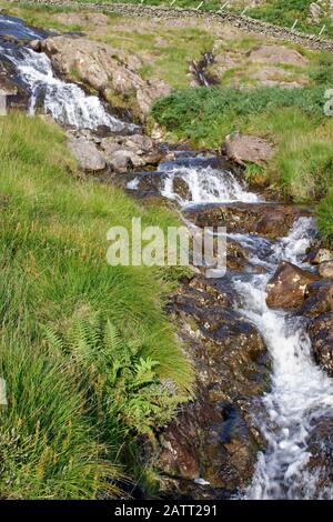 Cascate Di Beck, Mardale Head Haweswater, Cumbria Foto Stock