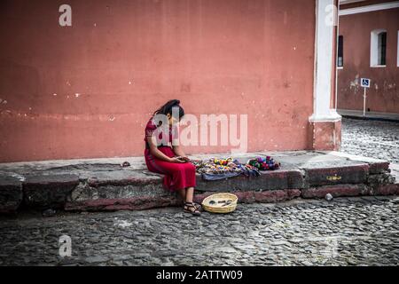 I lavoratori dietro il turismo Foto Stock