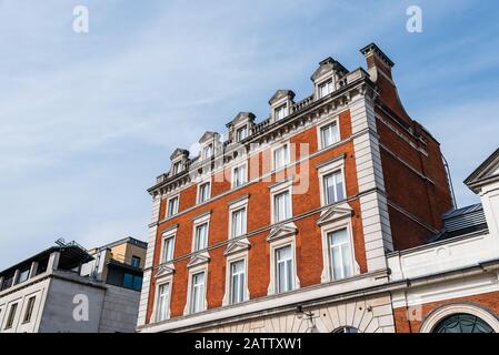 Londra, Regno Unito - 15 maggio 2019: Vista del London Transport Museum a Covent Garden Foto Stock