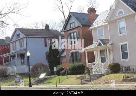 Paul Laurence Dunbar House a Dayton, Ohio Foto Stock