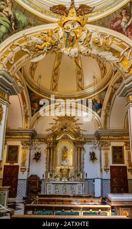 CHIESA DI SAN NICOLA VALENCIA Foto Stock
