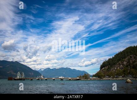 Porteau Cove Foto Stock