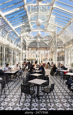 Il Conservatorio Del Museo E Dei Giardini Di Horniman, Londra Foto Stock