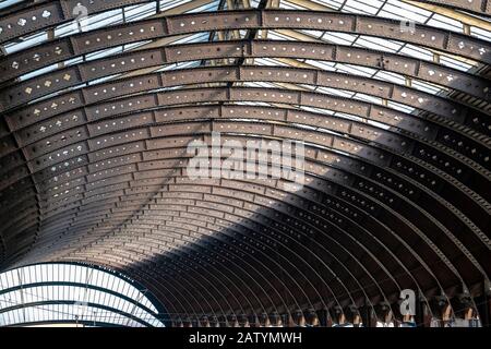 La stazione ferroviaria di York Foto Stock