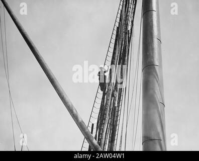 La foto mostra la S.S. Imperator, un transatlantico della Hamburg America Line. Foto Stock