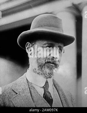 Diplomatico inglese Sir Cecil Arthur Spring-Rice (1859-1918), ambasciatore britannico negli Stati Uniti dal 1913 al 1918 ca. 1910-1915 Foto Stock